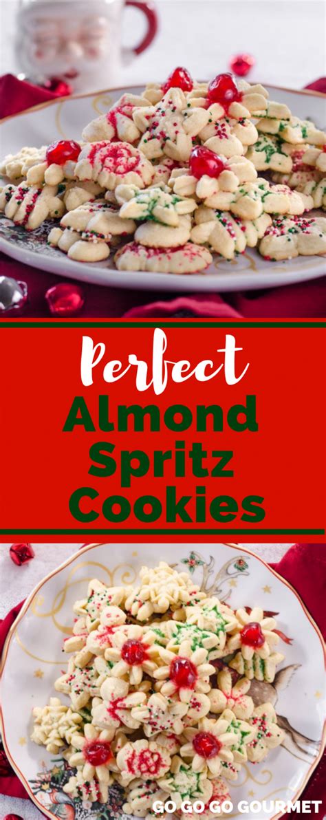 These almond flour shortbread cookies are among my favorites… and very shortly, they'll be yours, too. Spritz Cookies - Best Cookie Press Dough Recipe - Almond Spritz Cookies
