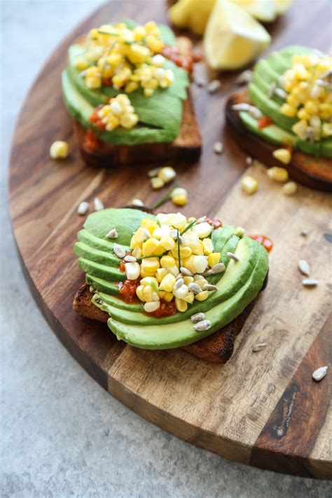 The Best Avocado Toast Recipe With Charred Corn And Chili