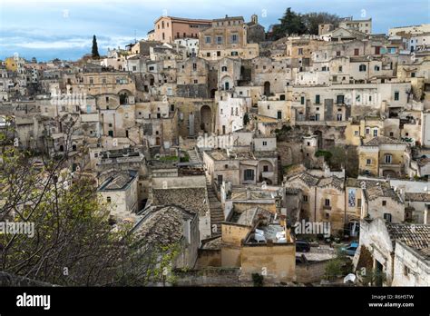 Cityscape Of Matera European Capital Of Culture 2019 Stock Photo Alamy