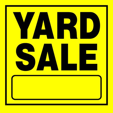 Shop The Hillman Group 11 In X 11 In Yard Sale Sign At