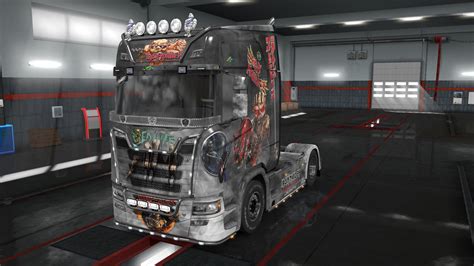 Scania S Ng Iron Maiden Skin Ets2 Mods Euro Truck Simulator 2 Mods