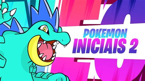Pokémon Iniciais Shiny Forms Johto 02 Segunda Geração Youtube