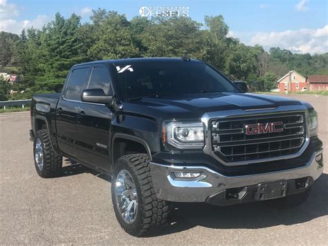 2017 Gmc Sierra 1500 Wheel Offset Aggressive 1 Outside Fender