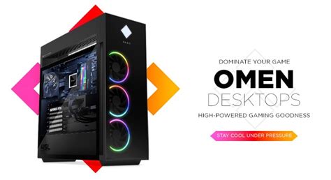 Hp Omen Gaming Desktops Power And Style Hp® Store