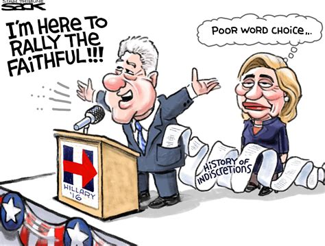 Presumptuous Politics Bill Clinton Cartoons