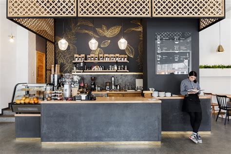 Fantastic Coffee Shop Interior Design Unique Style Cafe Bar Counter
