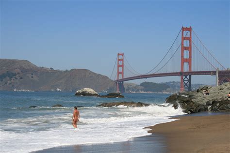 Naked On Baker Beach San Francisco Aur Lie M Flickr