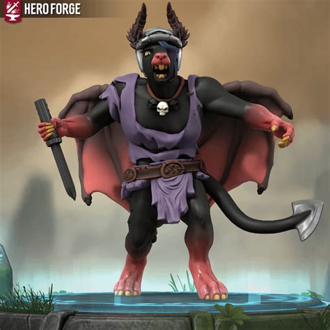 Hero Forge Cluny The Scourge From The Book Redwall Rvirtualcosplay