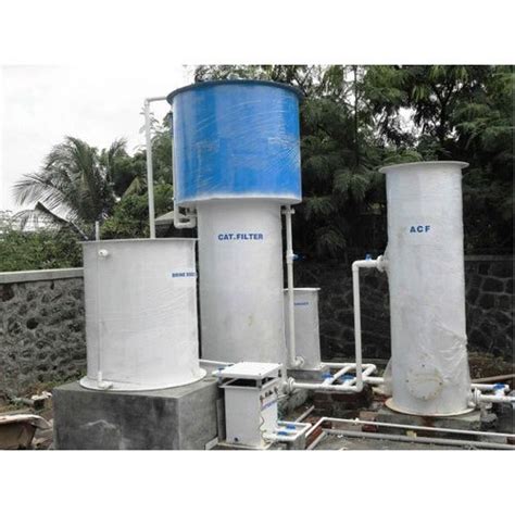 Borewell Water Effluent Water Treatment Plant Kw Automation Grade