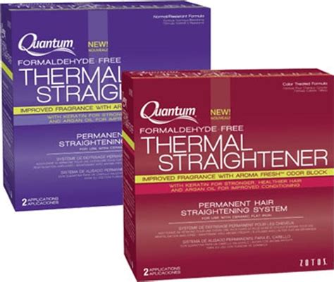 Quantum Thermal Straightener Permanent Hair Straightening System