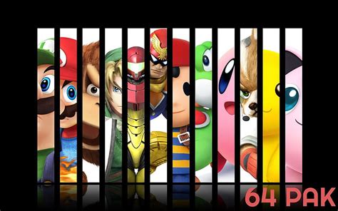 Pak A Featuring The Super Smash Bros Roster Smashbros Hd