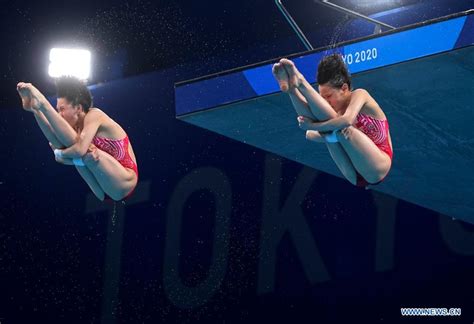 Why do divers rinse off after diving? China's Chen/Zhang sail to Tokyo 2020 women's synchronised 10m platform gold - Xinhua | English ...