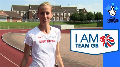 M Athlete Lynsey Sharp Gears Up For Her Olympic Moment Youtube