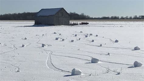 Pete Explains Snow Rollers That Showed Up After Blizzard Evelyn Wluk
