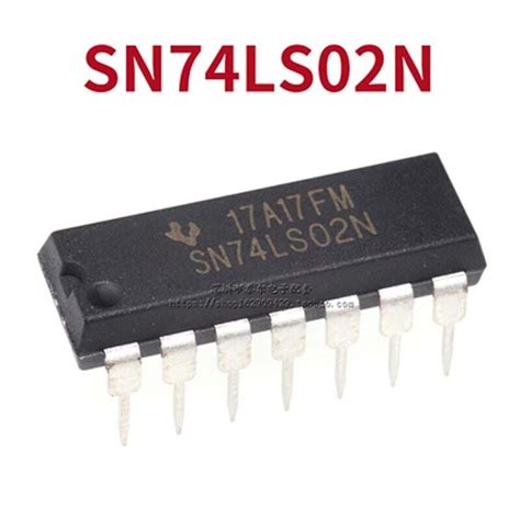 74ls02 Nor Gate Ic Pinout Features Example And Datasheet 60 Off