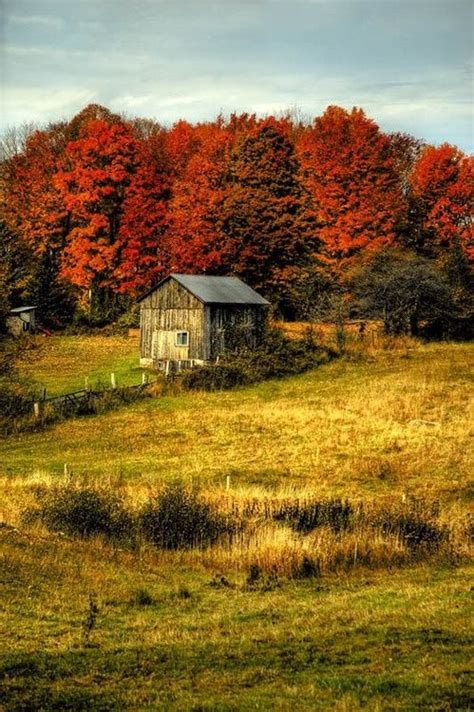Barns Fall And Country Scenes On Pinterest