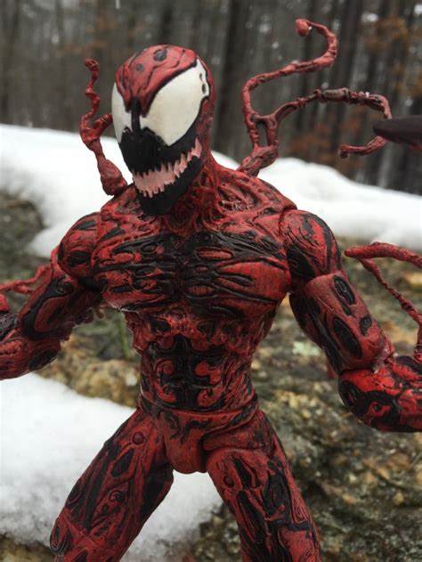 The spawn bonded to cletus through a wound in his hand, merging with his blood and becoming red. Marvel Select Carnage Reissue Up for PO! Review & Photos ...