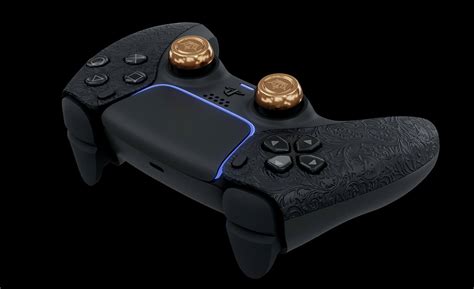 Playstation 5 Prime Gold Caviar Stellt Limitierte Ps5 Mit 18k Gelbgold