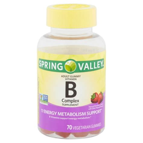 Spring Valley Adult Gummy B12 Vitamin Supplement Gummies 100 Count For
