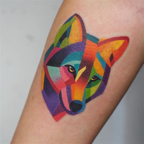 Los Tatuajes De Acuarela En Technicolor De Sasha Unisex Inklove