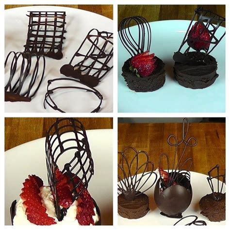 Pin By Paula Lopez On Plating Chocolate Garnishes Chocolate