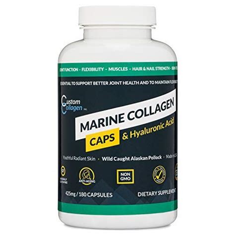 Buy Marine Collagen Peptides Plus Hyaluronic S 180 Count Clean