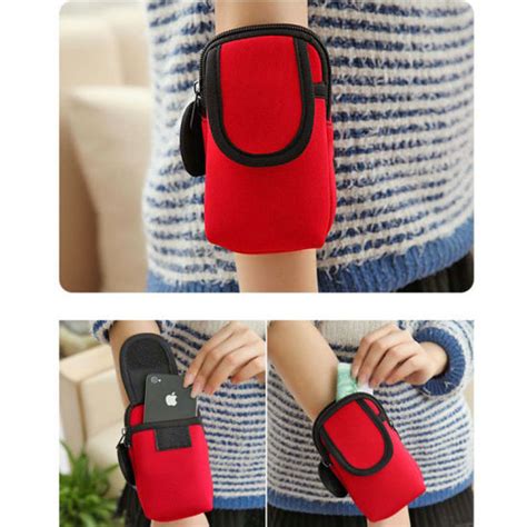 China Outdoor Cycling Sports Running Wrist Pouch Cell Phone Arm Band