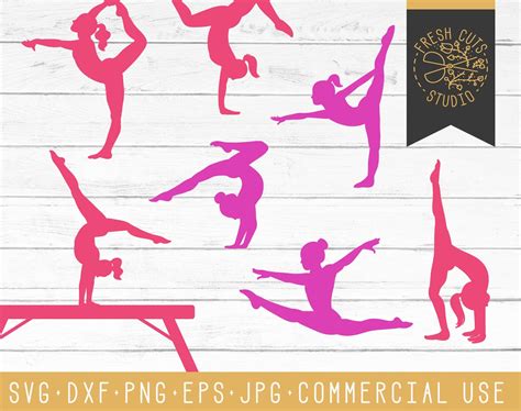 Gymnastics Svg Gymnast Png Queen Of The Beam Digital Download For