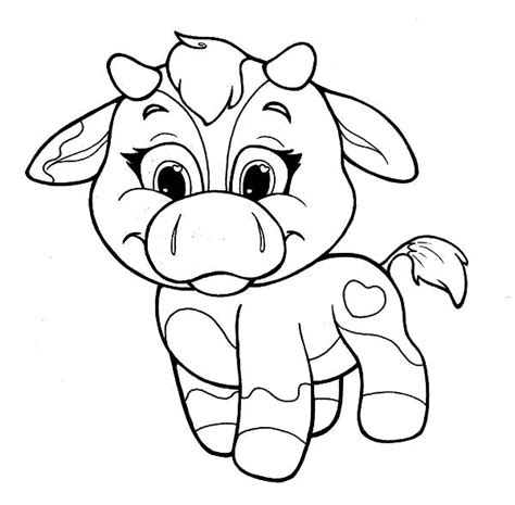 Cow coloring pages are also a blast for adults, especially those who may like to doodle with a pen while waiting on the phone.with just a black pen, a cow can feel complete. Coloring Pages Of A Cow - Coloring Home