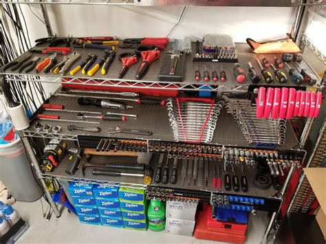 Organized My Toolsi Rent So I Dont Want To Invest In Wall Mounted