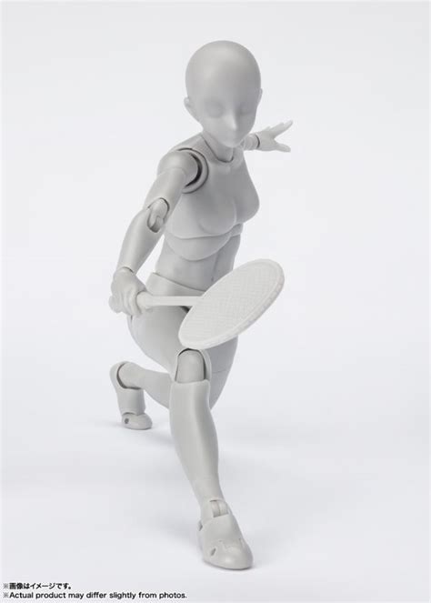 Bandai Shfiguarts Shf 女性素體 Sports Edition Dx Set 灰色版 模型格納庫