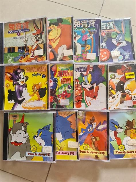 Bugs Bunny Tomandjerry Vcd Hobbies And Toys Music And Media Cds And Dvds