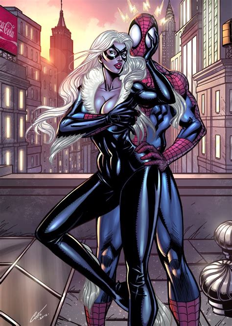 Spider Man And Black Cat Black Cat Marvel Black Cat Marvel Comics