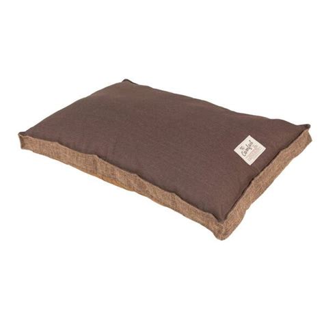 Happy Tails Medium 36 In X 27 In Denim Pet Bed Brown 30026 The Home