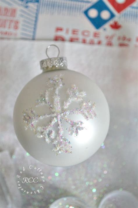 Easy Diy Sparkly Snowflake Ornament Tutorial Blog Hop