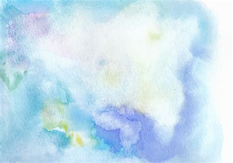 Blue Watercolor Painting