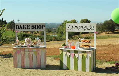 Fun Vintage Food Stands Girl Inspired