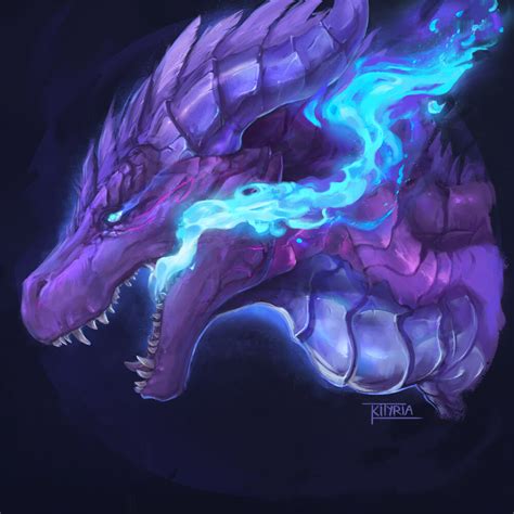 Artstation Fire Spitting Dragon