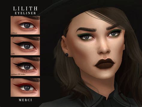 Lilith Eyeliner By Merci At Tsr Sims 4 Updates
