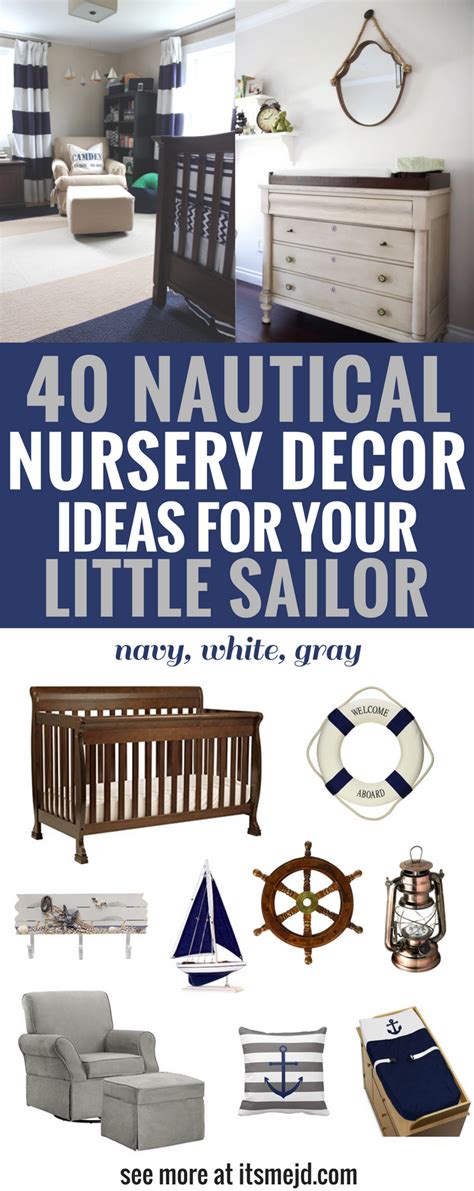 40 Nautical Nursery Decor Ideas For Your Little Sailor