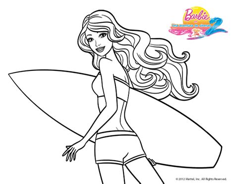10 Dibujos De Barbie Para Colorear E Imprimir Pdf