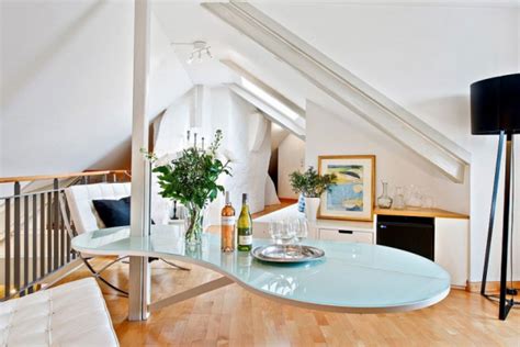 Swedish Attic Apartment Ideas Adorable Home