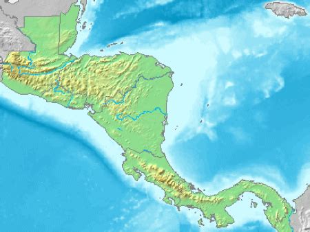 Central America Geography Overview Physical Map Features Video