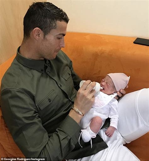 Georgina Rodríguez Shares Photo Of Cristiano Ronaldo With Daughter