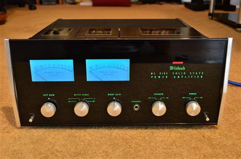 Mcintosh Mc 2105 Classic Solid State Stereo Power Amp W Extras