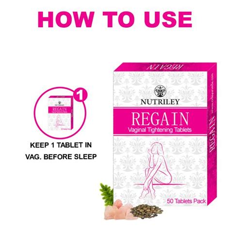 Nutriley Regain Vagina Tightening Insertable Tablets For Vagina