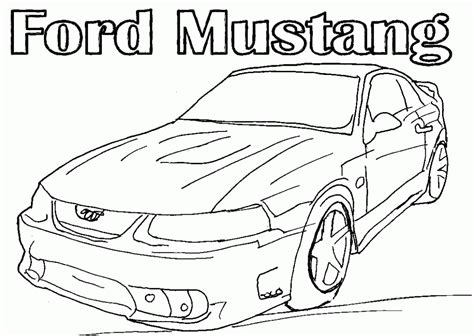 Free Mustang Car Coloring Pages Free Download Free Mustang Car Coloring Pages Free Png Images