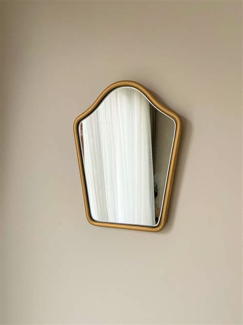 Irregular Mirror Makeup Mirror Asymmetrical Mirroraesthetic Etsy