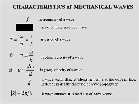 Both have wavelengths, amplitude, frequency, period. MECHANICAL WAVE is a form of disturbance which
