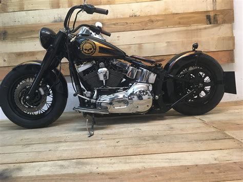 Harley Davidson Bobber Custom Flstn Softail Deluxe Umbau TÜv 122019